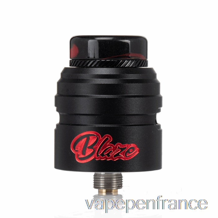 Créations Thunderhead Blaze Solo 24mm Bf Rda Lave Stylo Vape Noir